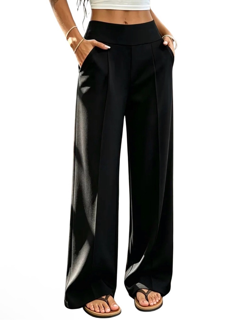 Generic - Wide Leg Trousers